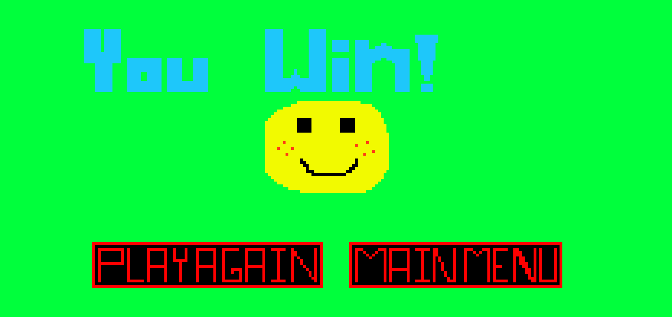 [9664c4] You win Screen
