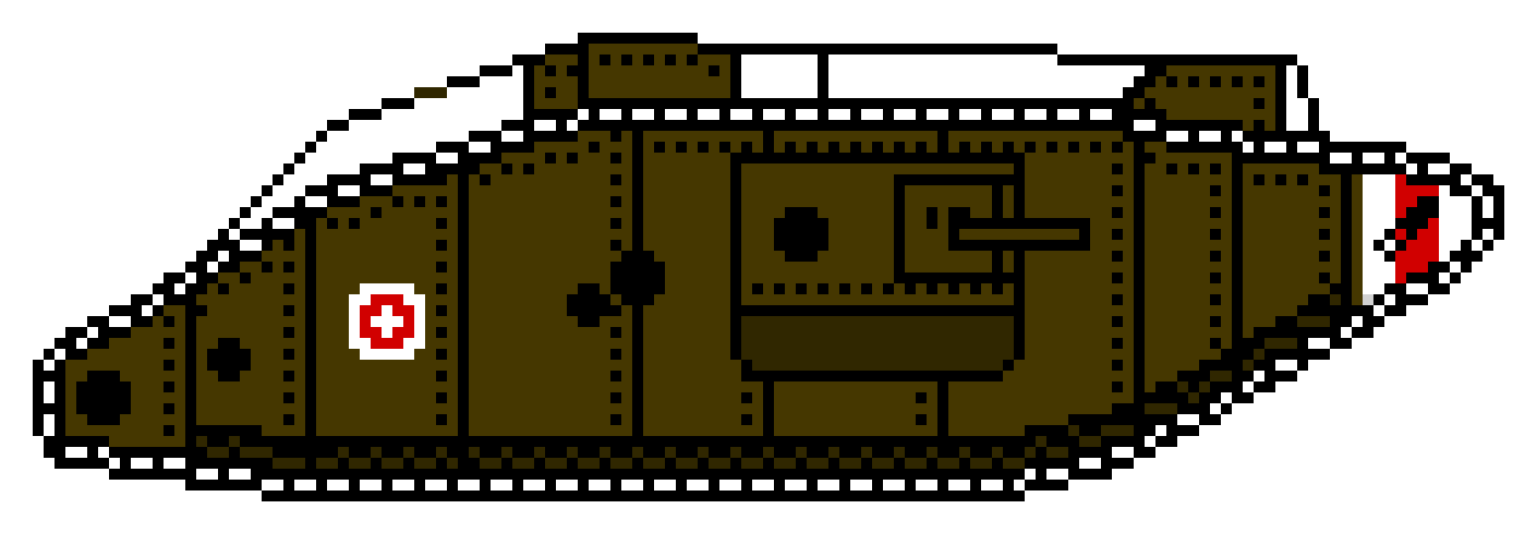 [415d3a] Tank pixal art