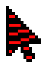 [bc2a91] Red/ Black wave cursor