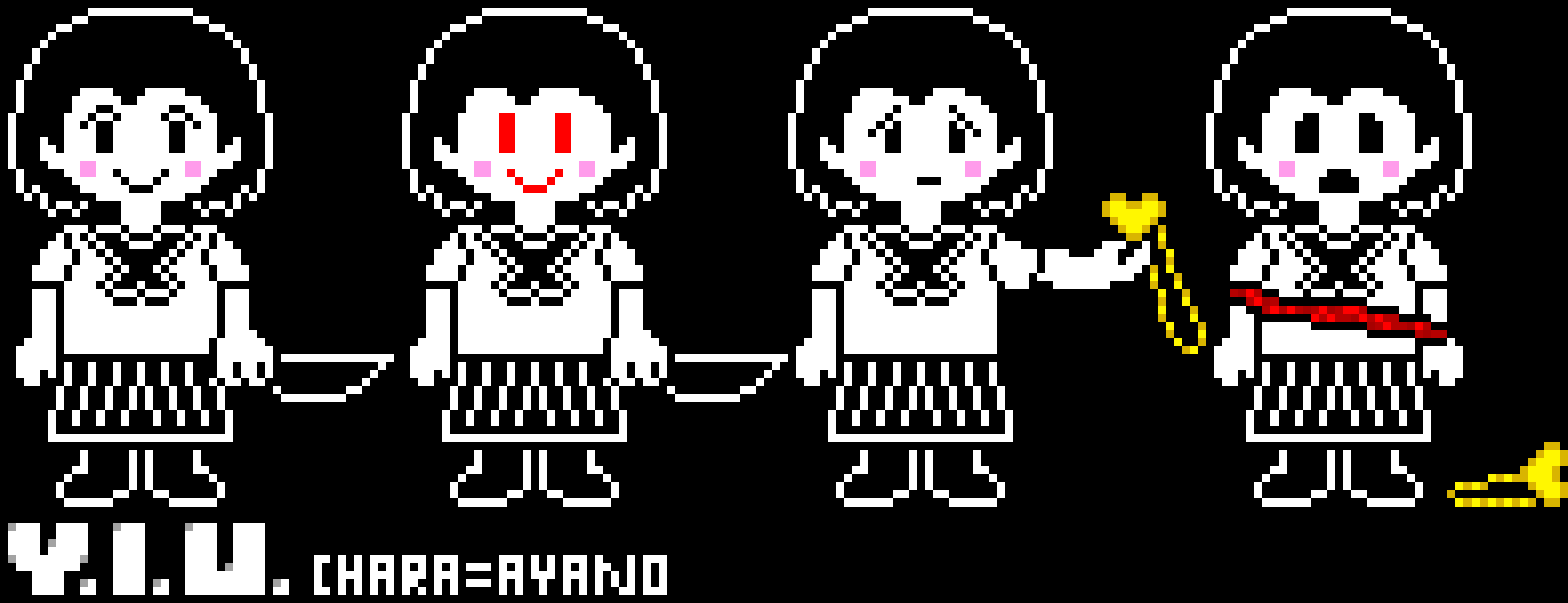 [9664c4] Your Indie Underground (My AU) Chara = Ayano/Yandere Chan Battle Pt.2