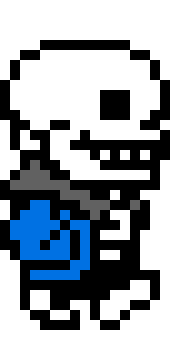 [9664c4] UnderTale - Sans Walking Sprite Sheet