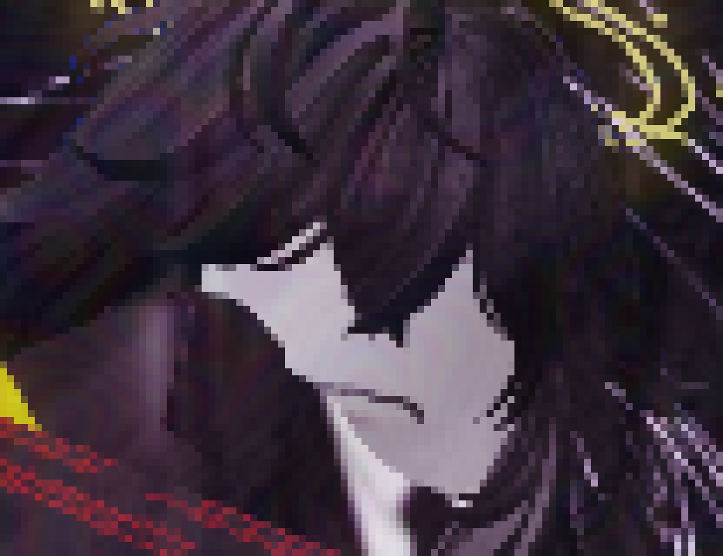 [816c09] *She's suddenly woken up* "GUAH-" *She falls off the bench she was sleeping on*