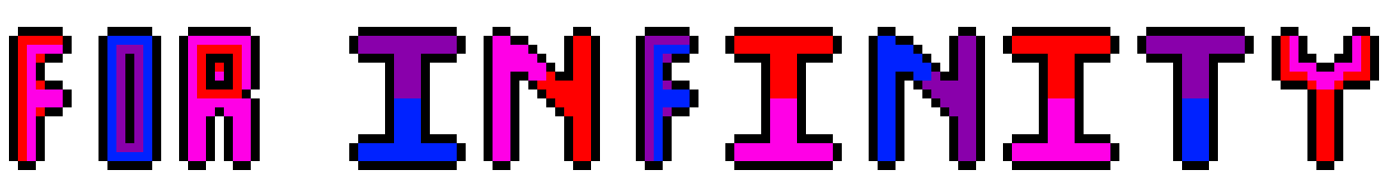 [60b3a9] FOR INFINITY