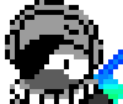 [3897d8] (looks at the amour and dust) . . . 