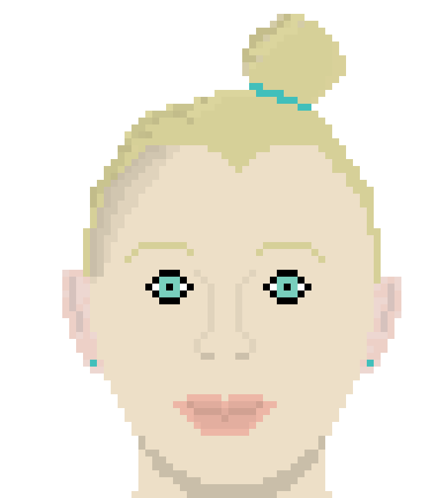 [9664c4] Pixel Portrait Lily