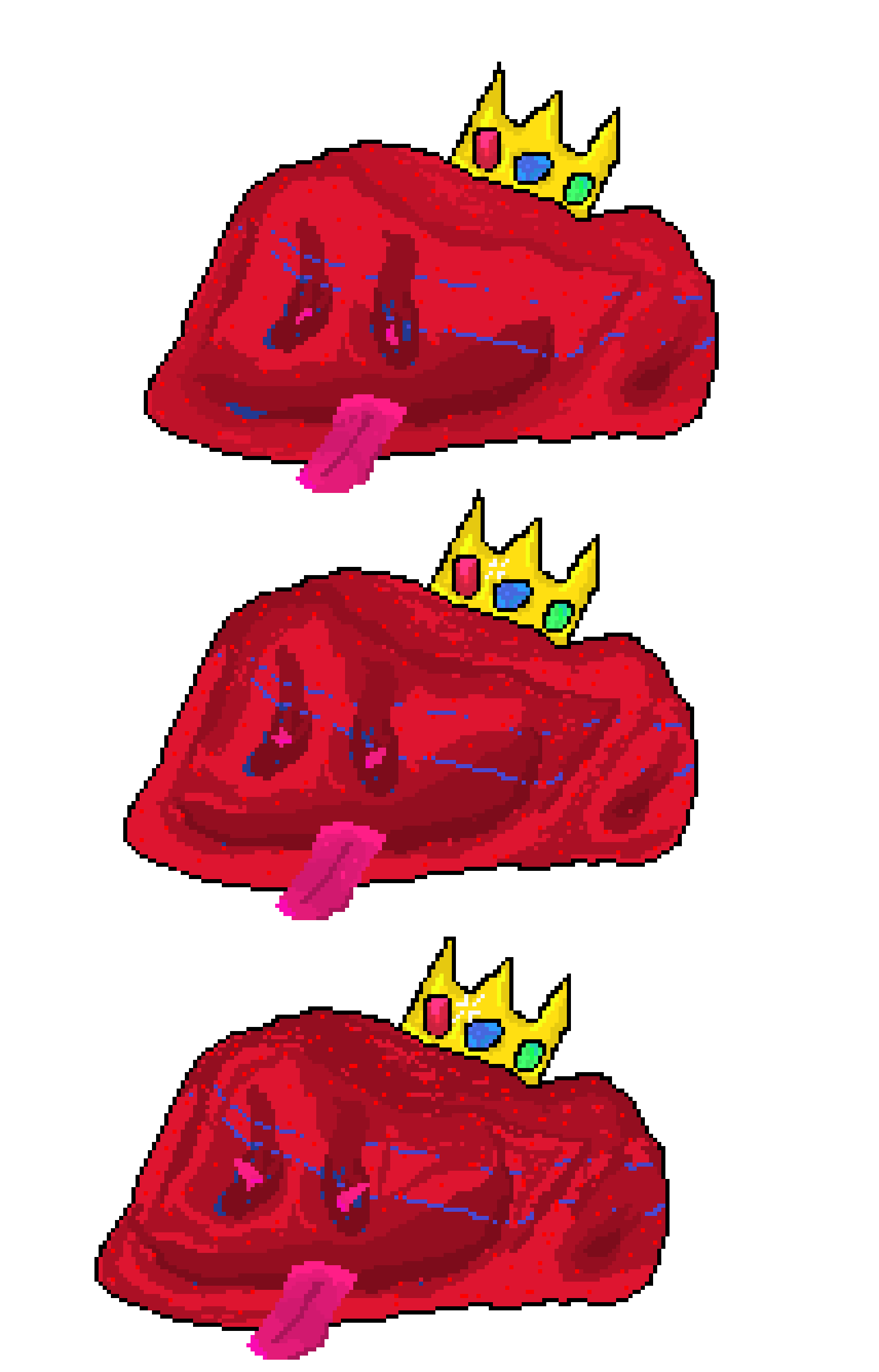 [649c40] Slime king damaged