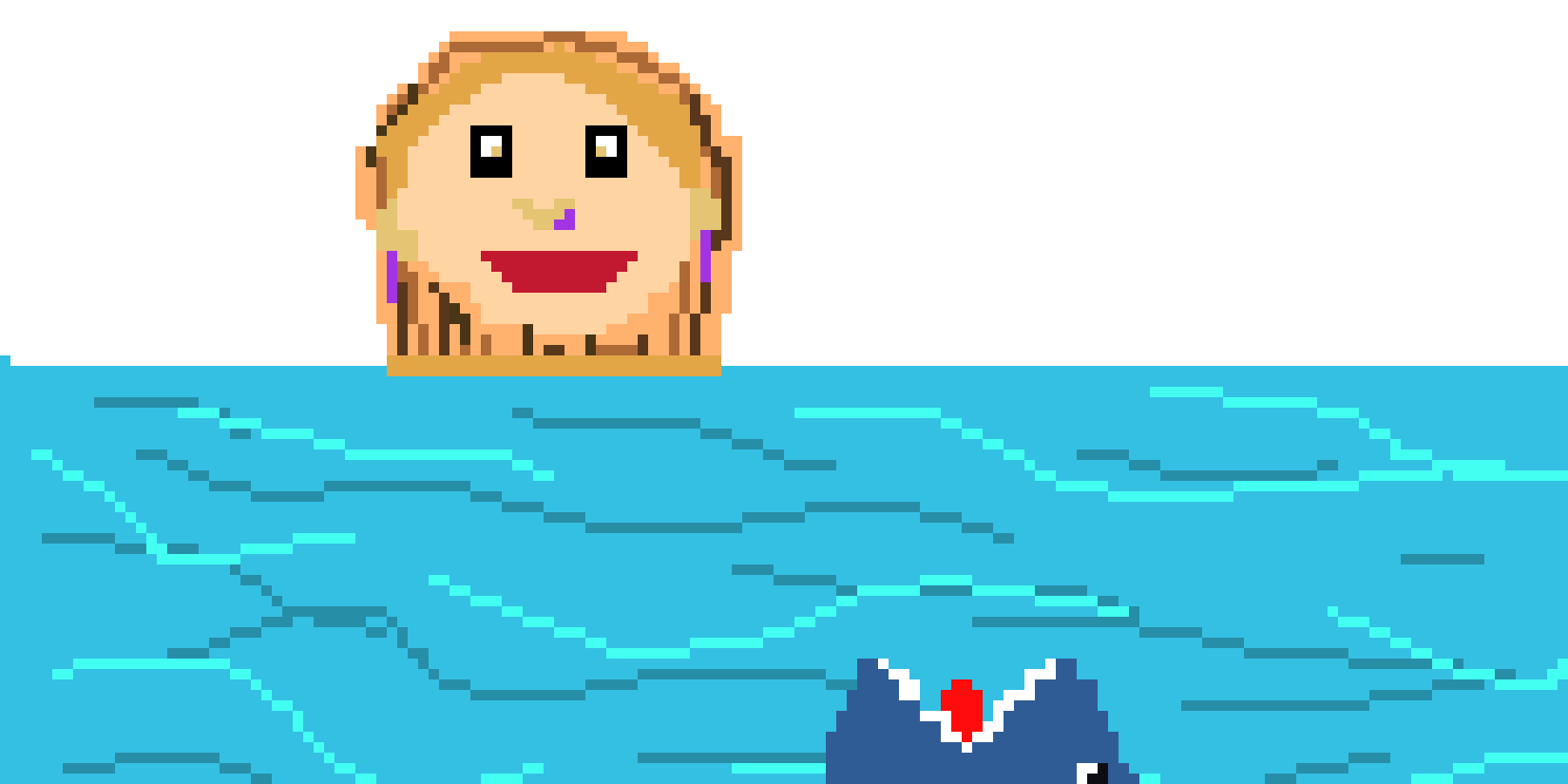 [cfd4e6] shark&girl