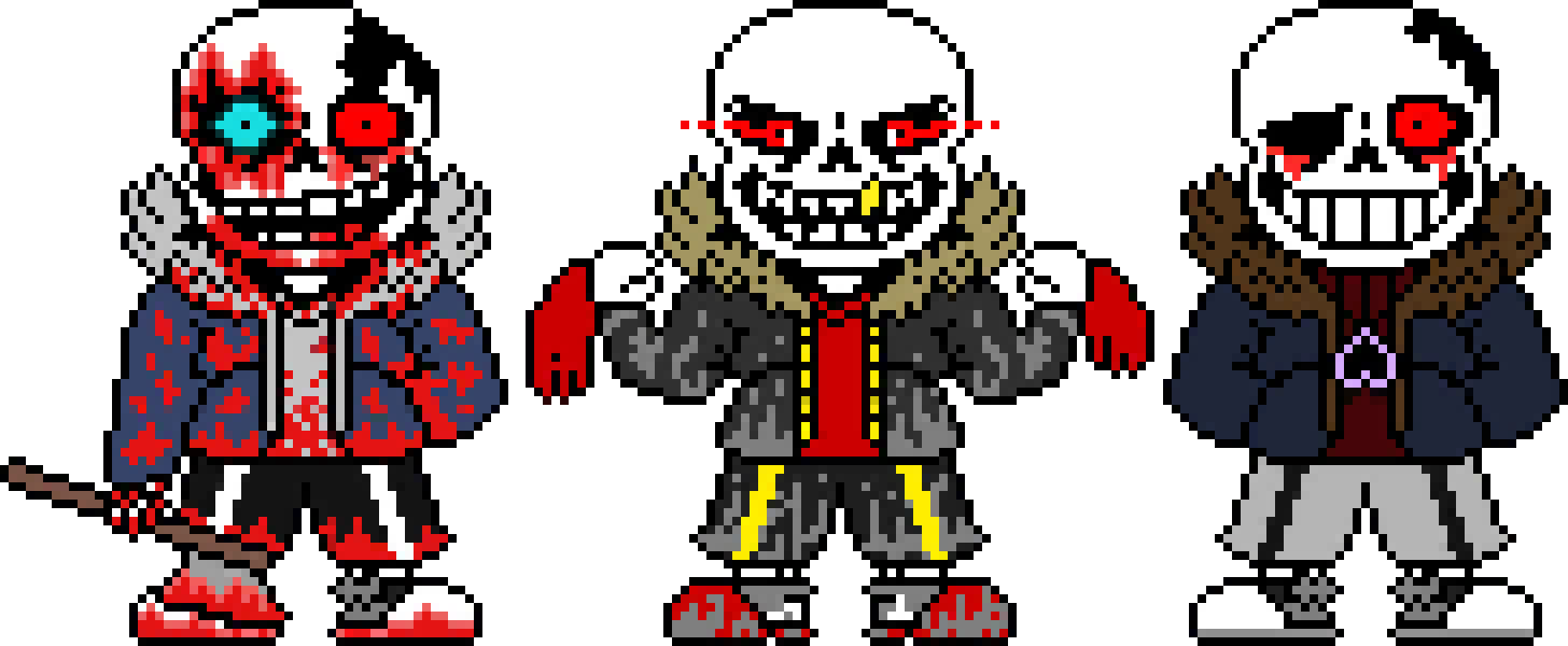 [ddfcd2] Light!Murder Different Trio (Phase 1 - Transparent)