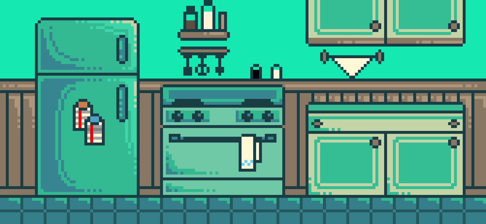 [6bc52c] Kitchen Background