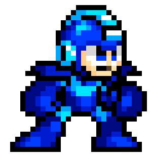 [9664c4] Mega Man with Rush Super Adapter 2 with Normal Color 3.0
