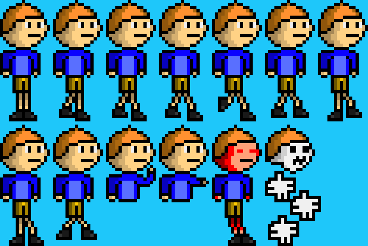 [9664c4] 2D Steve 