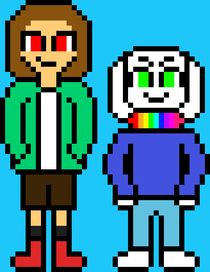 [58db3f] SS Chara and Asriel