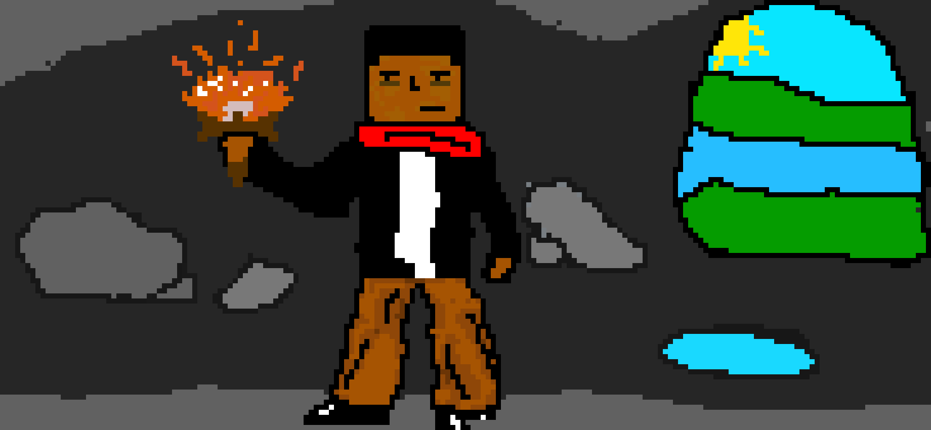 [9664c4] cave scene