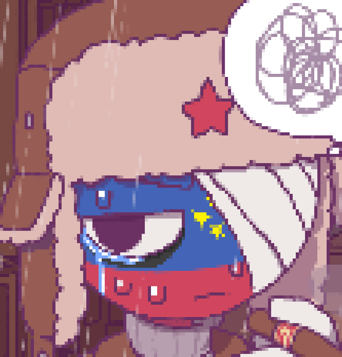 [0ae1f1] *standing next to America* ......
