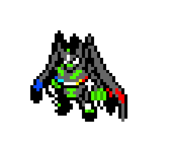 [ce32f6] Zygarde Complete Form pixel art