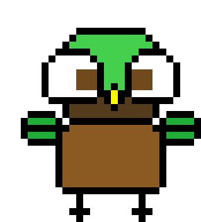 [9664c4] leaf bird fakemon L1