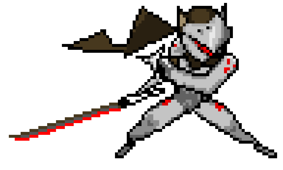 Genji Pixel Art
