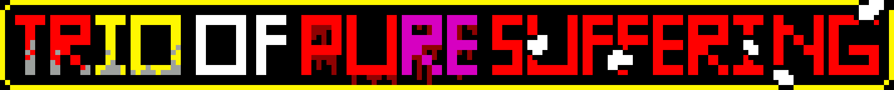 [e8cb42] Remaster! Trio Of Pure Suffering Logo