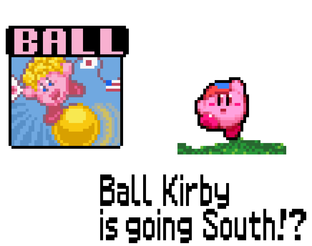 [9664c4] Ball Kirby's Going South?!