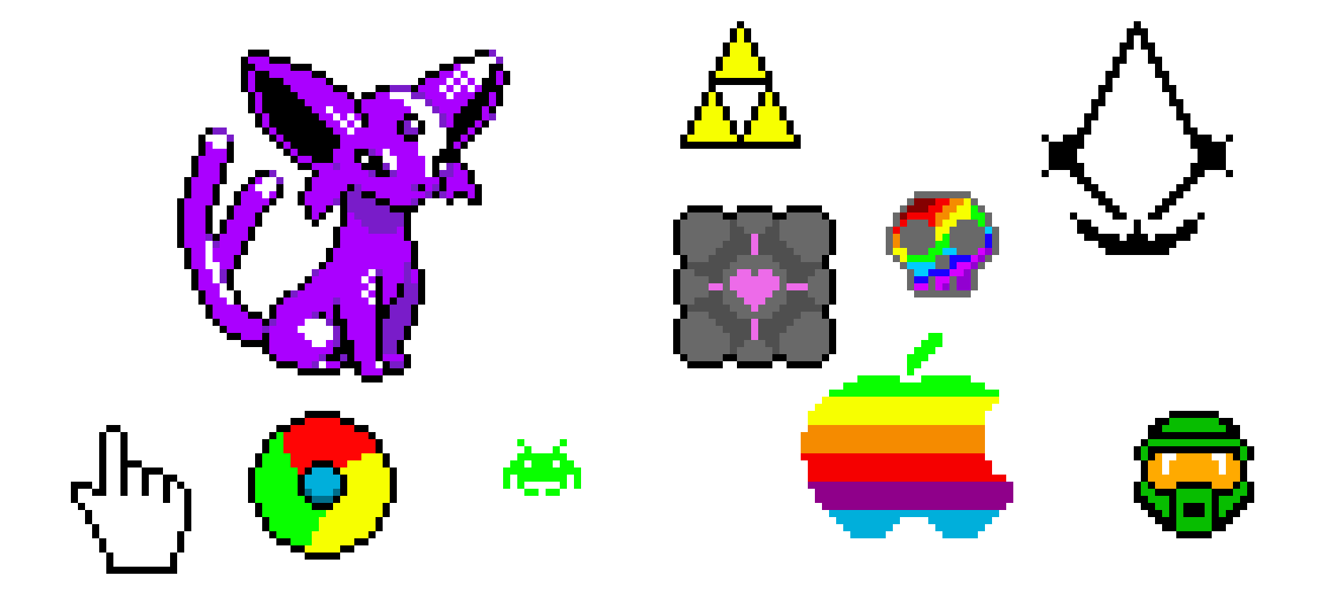 [9664c4] Pixel Art Creations