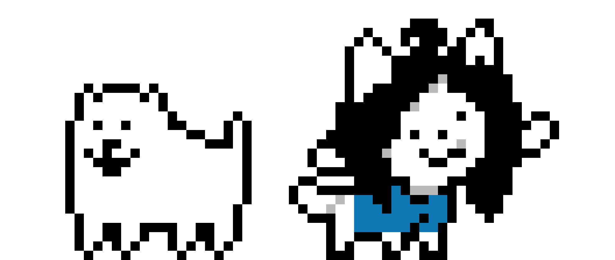 Annoying Dog and Temmie