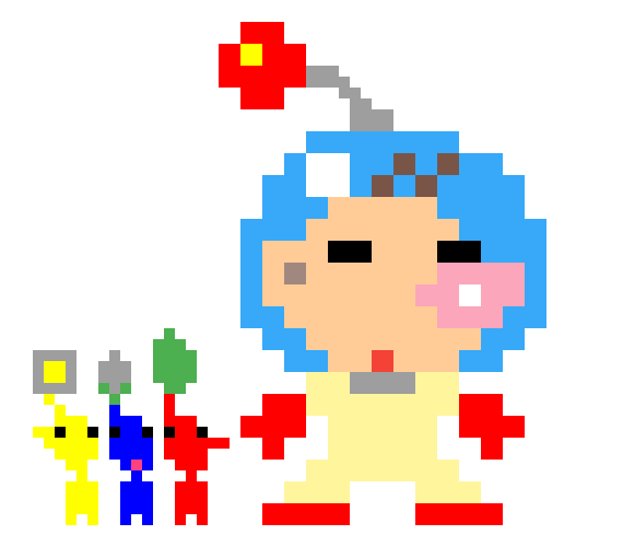 [f15a48] Olimar & Pikmin