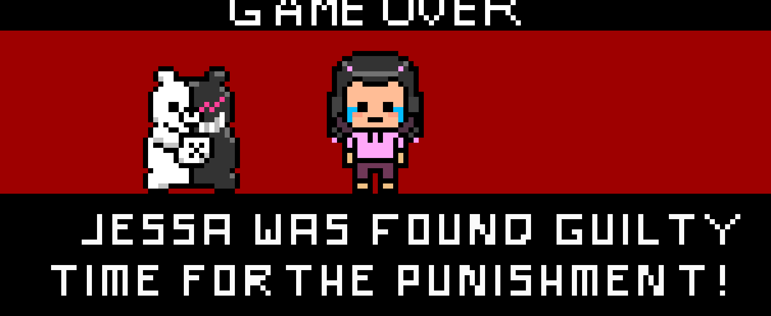 danganronpa gameover