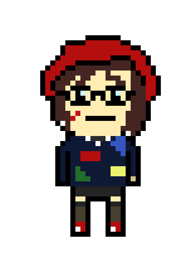 [9664c4] Yu Kadara Danganronpa Sprite