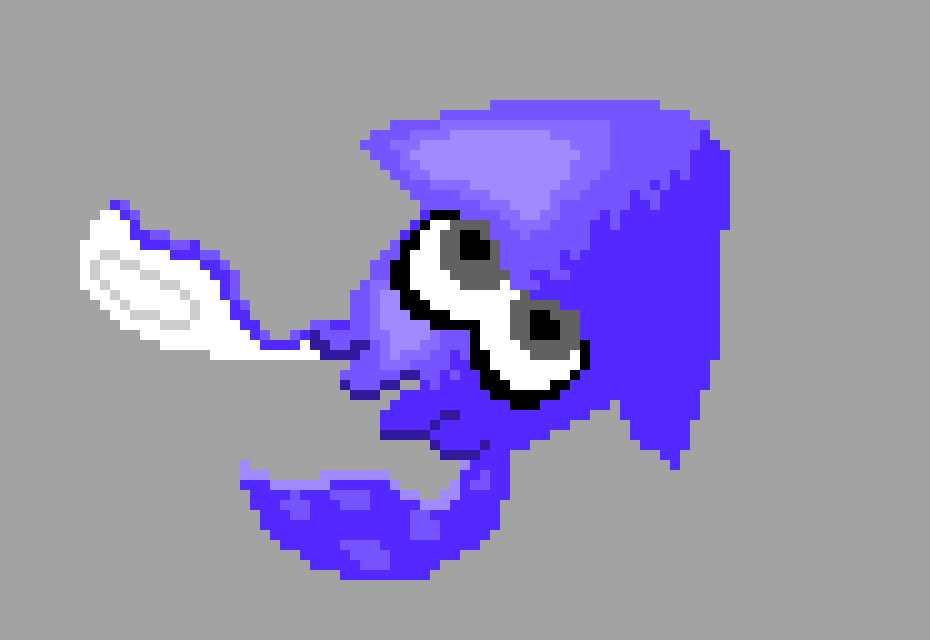 [9664c4] inkling squid form (blue) splatoon
