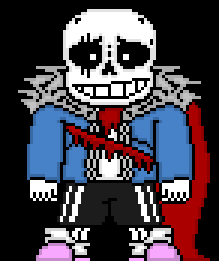 [e8cb42] this one is stupid, its called Terror Sans, mate it looks like a fucking non corrupted version of Geno for fucksake 