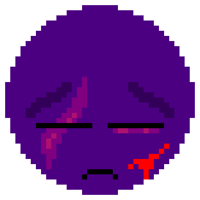 [9664c4] Purple Stickman (Dead Sad)