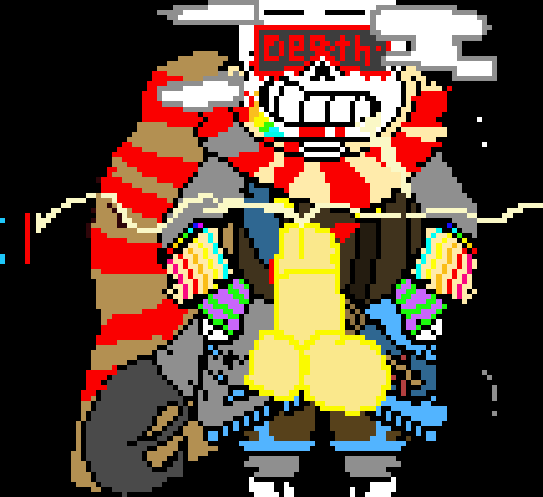 [53a360] Fresh!Ink sans Pisses on the moon