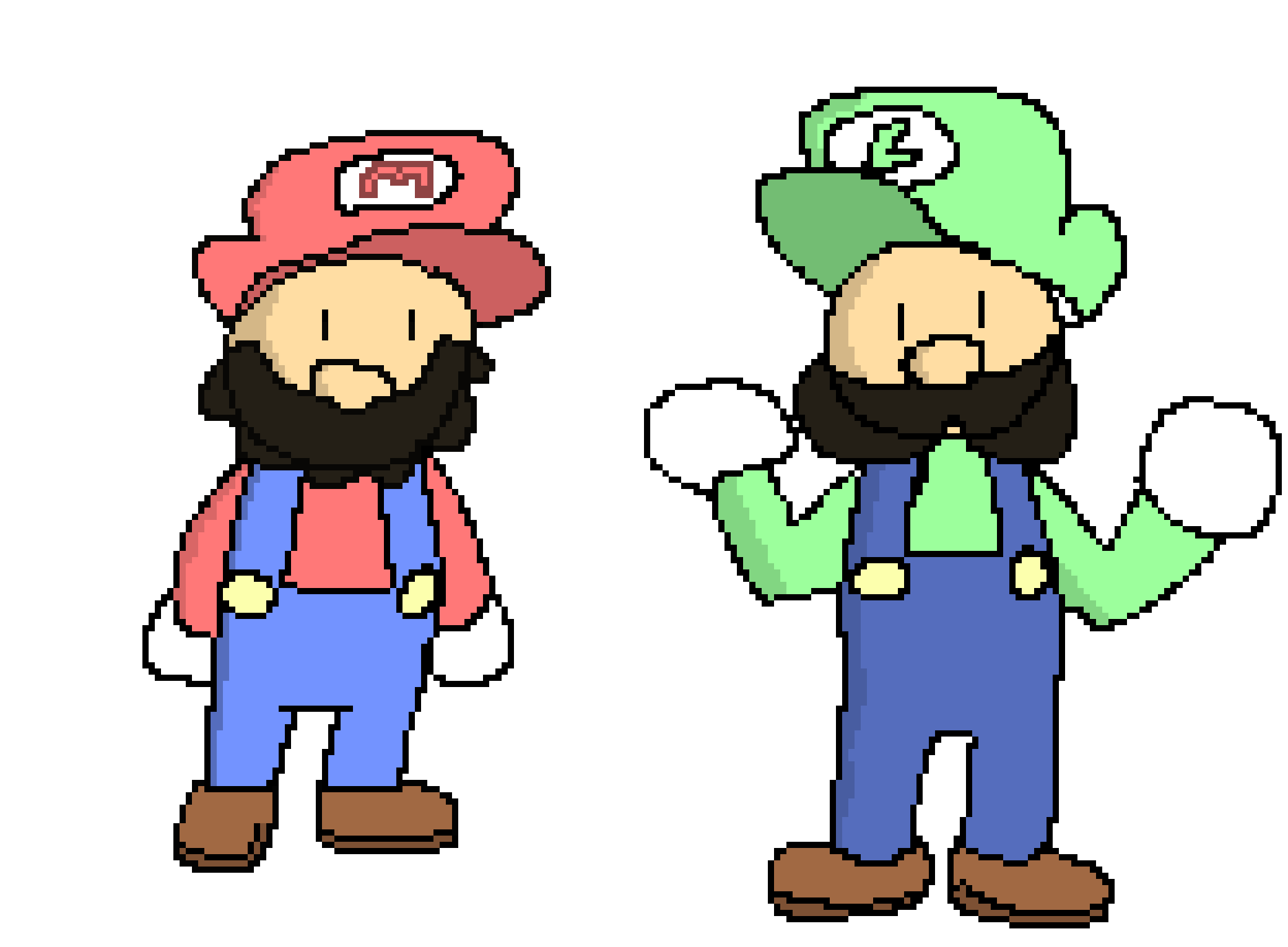 [34dd81] Mario and luigi