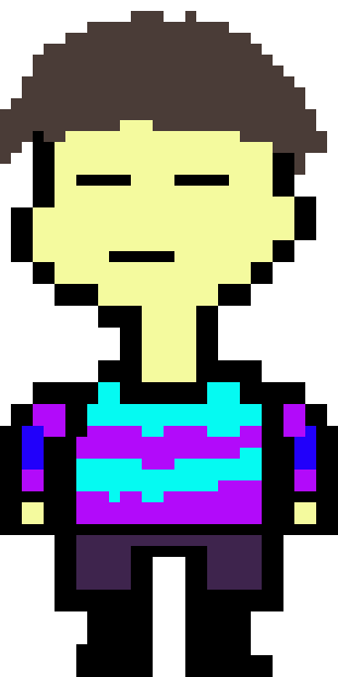 [9664c4] Undertale Human Sprite Template
