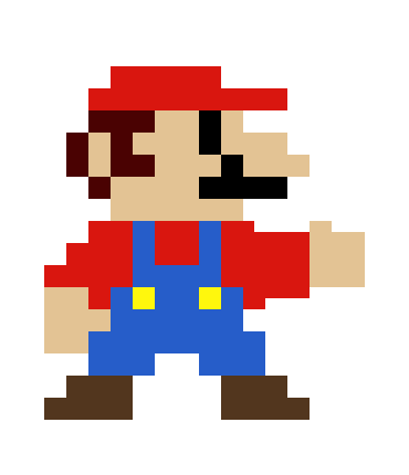 Mario Pixel Art