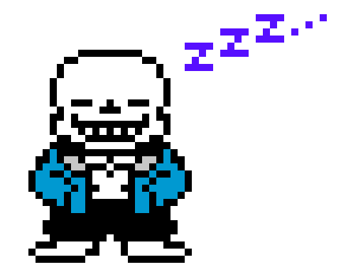Undertale Sans (sleeping)
