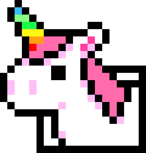 Pop-up unicorn