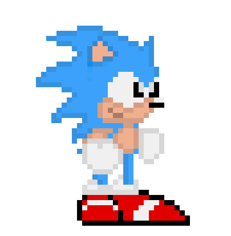 [454458] Classic Sonic But Genesis'ed