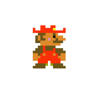 [9664c4] Super Cowboy Mario Kowai Desu