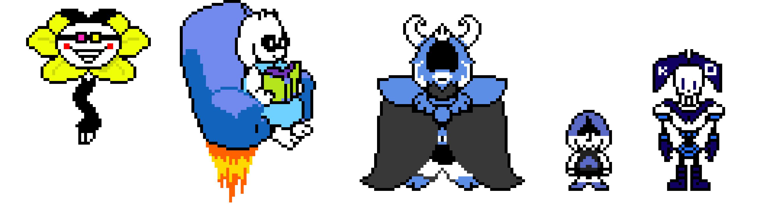 Deltarune au where UT characters take place of darkners