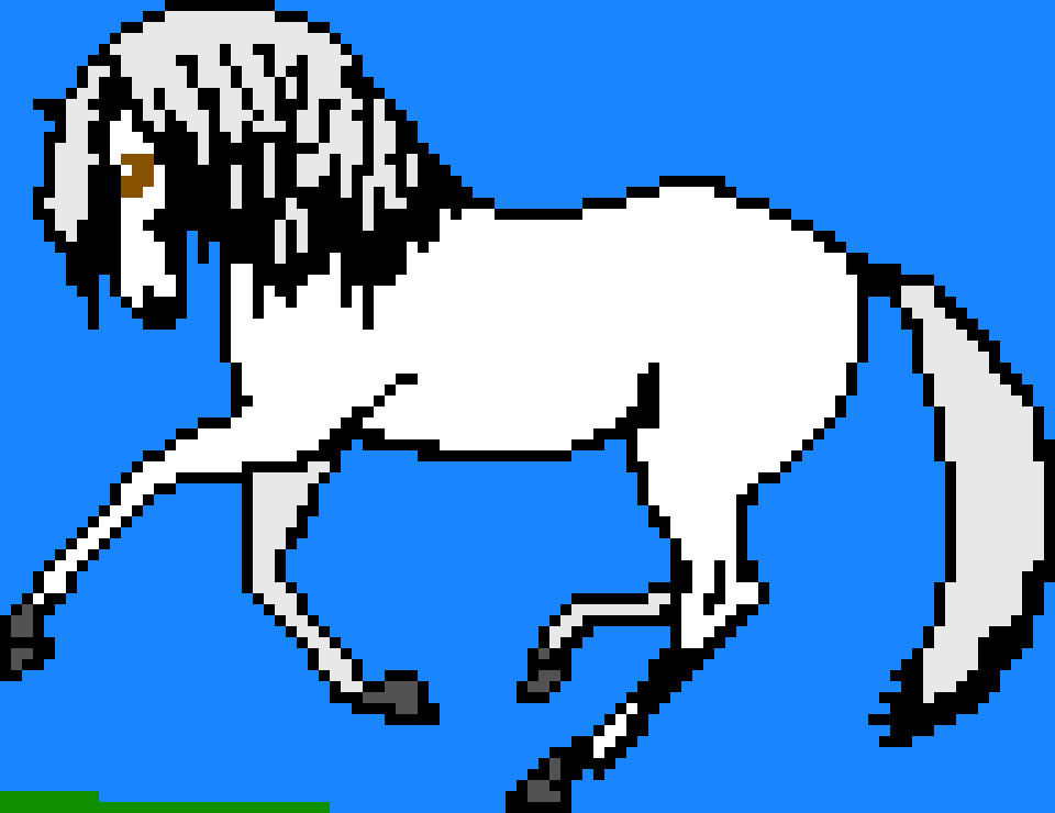 [9664c4] I love horses