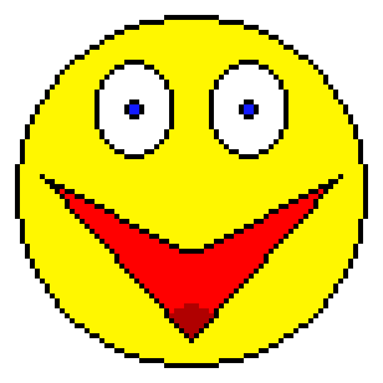 [d68e0d] a "smile"