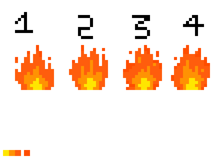 Fire Sprites