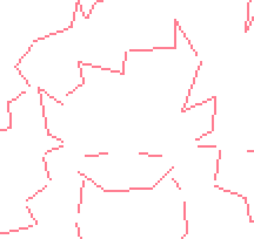 [402a02] flat colored the entire hair. now to find out of doing the rendering is a good idea right now