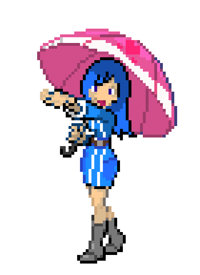 [9664c4] Juvia (From Fairy Tail) Sprite