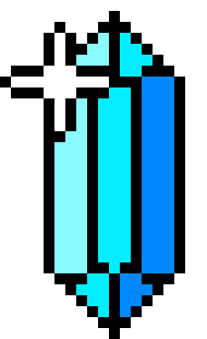 [424e19] Blue Crystal