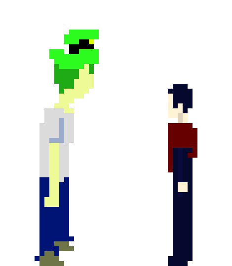[236914] *they stood before each other, highlighting the odd look stanley has.*