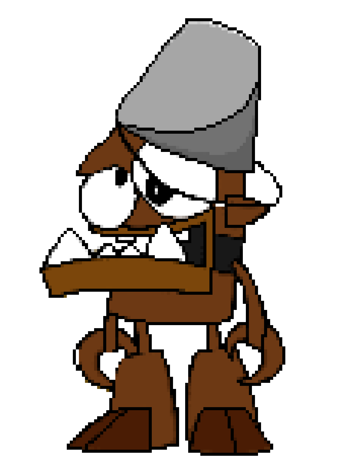 [e7d875] Brown pixel