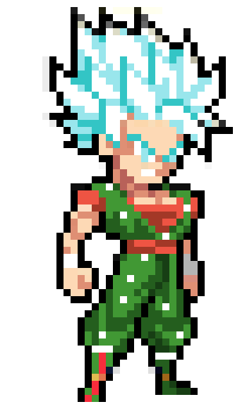 [d6e3ea] snowflake saiyan goku (christmas)