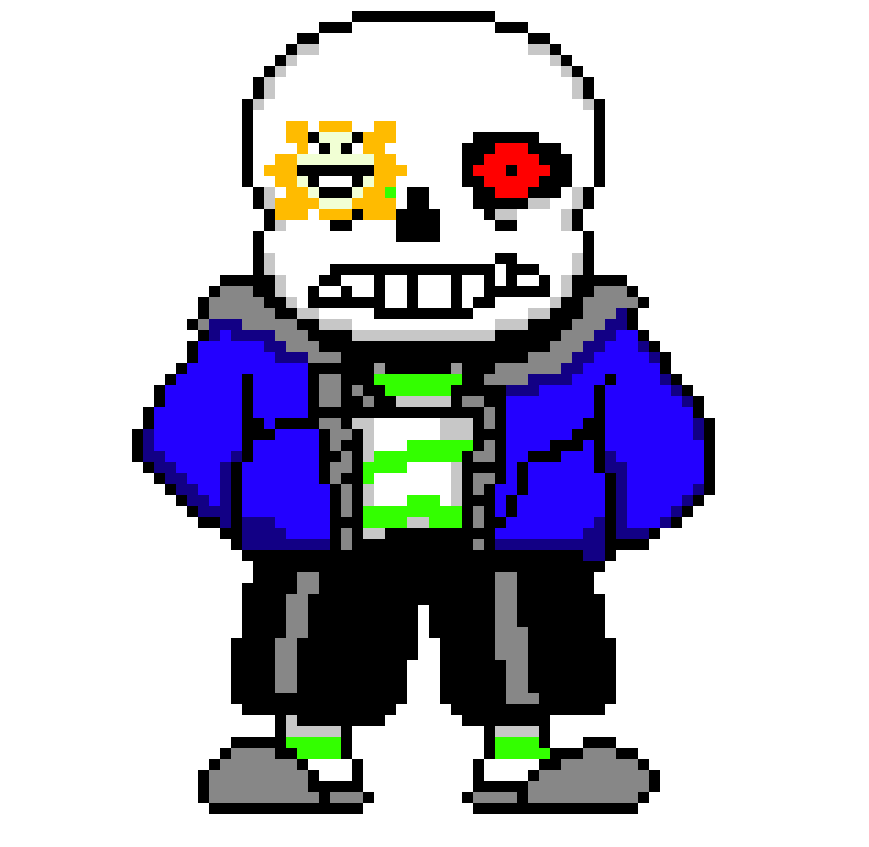 [9664c4] flowey possesion sans 